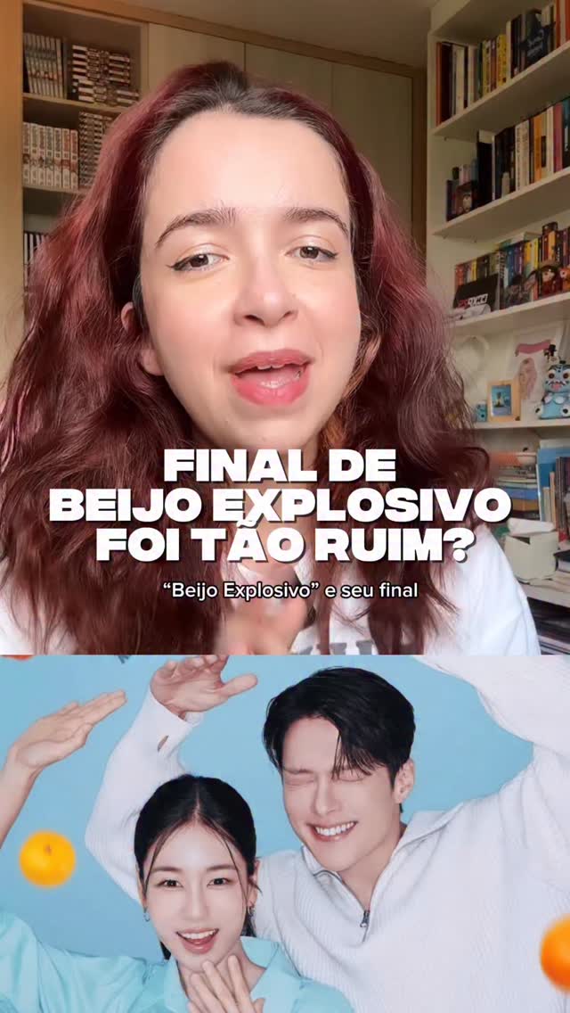 Enquanto o final de Beijo Explosivo virou polêmica no Brasil…na Coreia o que viralizou foi ISSO.

Durante uma cena de beijo intensa, a gravação é interrompida pra comemorar o aniversário do Jang Ki Yong.
Susto, risada, clima constrangedor por segundos —
e logo depois, profissionalismo absoluto.

O vídeo dos bastidores passou de milhões de views lá fora.
Nos fóruns coreanos e gringos, o debate não foi “exagero”, mas sim atuação, química e bastidor real.

E isso ajuda a entender a recepção do final:
sim, teve amnésia, correria e clichês…
mas a química do casal seguiu sendo o ponto mais elogiado do drama.

No fim, talvez a pergunta não seja só se o final foi bom ou ruim, será que a gente está consumindo k-drama do jeito certo?

Quero saber sua opinião

#BeijoExplosivo #DynamiteKiss #KDrama #JangKiYong #AhnEunJin KDramaNetflix NaCoreiaTem