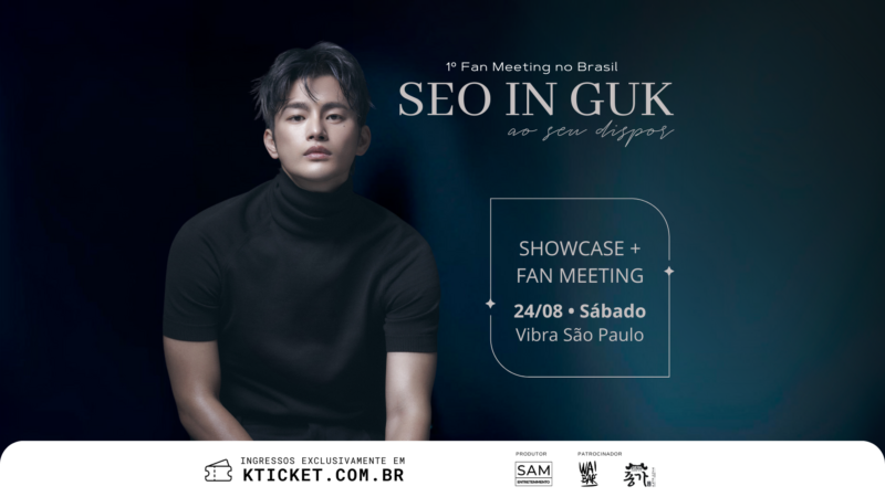 Seo In Guk no Brasil: O Evento Acontecerá em Agosto em São Paulo