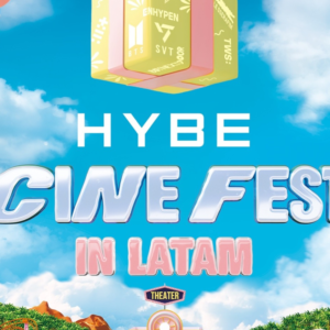 Hybe Cine Fest in Latam traz o melhor do K-pop para os cinemas Cinépolis no Brasil