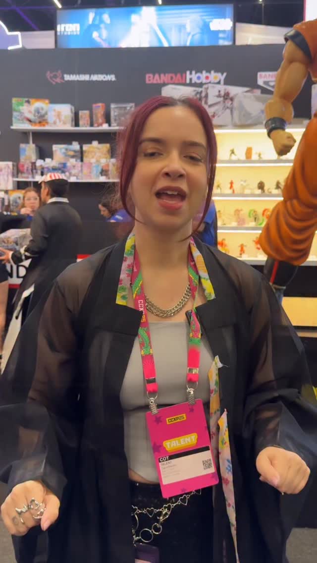 Aproveitei a CCXP para conhecer de perto os action figures da @bandaibrasil e simplesmente me apaixonei. Já tenho vários na lista de desejos! Fica a dica para você acompanhar o site da Bandai no ano que vem, porque vem aí uma sequência de lançamentos incríveis.