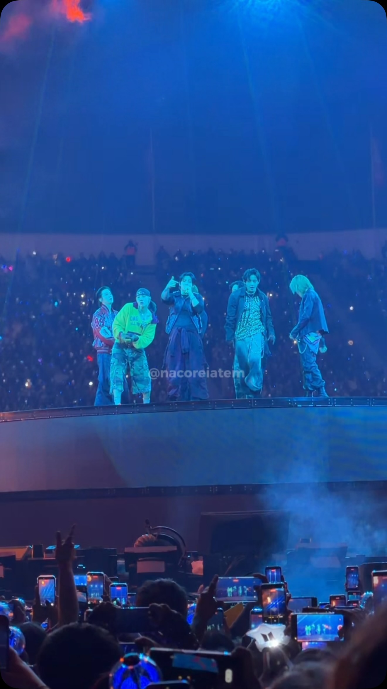 Eu ainda não consigo acreditar que, depois de 7 anos, vi eles tão de pertinho assim! 🥹💜

Chile, 16/10/2026 
.
.
.
#BTS #btschile #btsarmy #kpop
