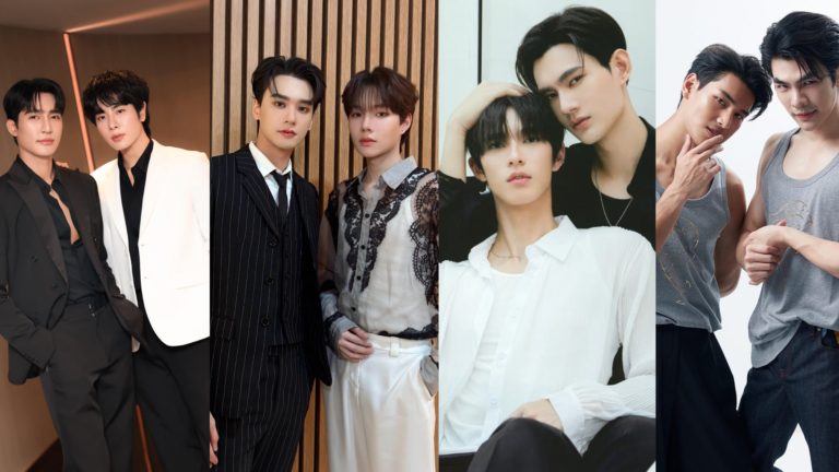 imagem com varios atores casais de BLs