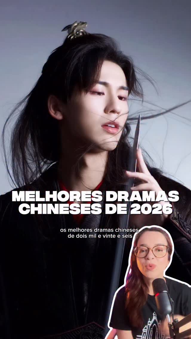 Concorda com essa lista de melhores dramas chineses de 2026 até agora? Discorda? Me conta tuuudo nos comentários que eu quero saber. 
.
.
.
#cdrama #dramaschineses #ZhangLingHe #serieschinesas
