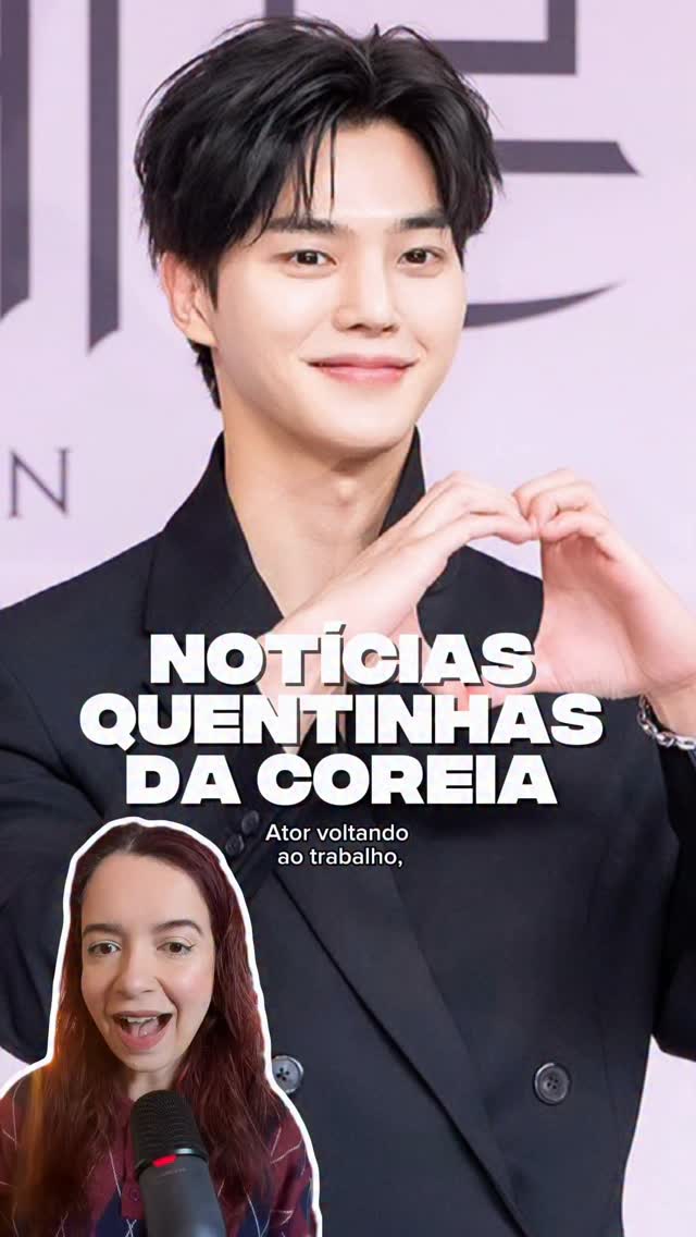 EITA QUE HOJE TEM NOVIDADES…

Kim Soo Hyun voltou ao trabalho e teve apoio de Jung Hae In, Song Kang  voltando Park Bo Gum Também e mais… 
Me conta qual ou quais dessas notícias coreanas mais você gostou. 
.
.
.
#kimsoohyun #parkbogum #songkang #doramas #kdramas kpop séries coreanas