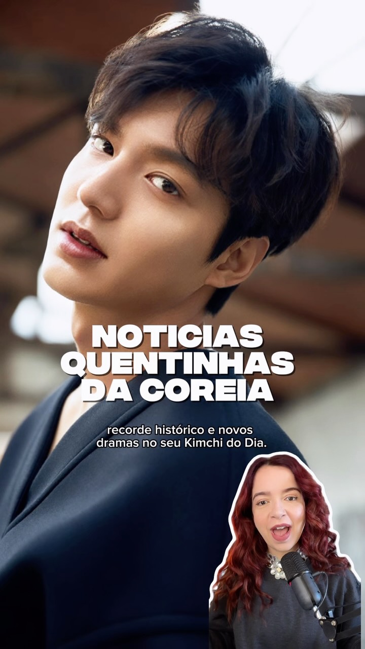 ALGUÉM AQUI COM SAUDADE DO LEE MIN-HO? 

KARD anunciou o fim das atividades em grupo, Jennie fez história nos festivais da Europa, Lee Min Ho pode voltar aos k-dramas e a SBS comentou sobre a possibilidade de uma 2ª temporada de Agent Kim Reativado.

Qual notícia mais te surpreendeu? 

#KDRAMA #KPOP #LeeMinHo #Jennie #KARD