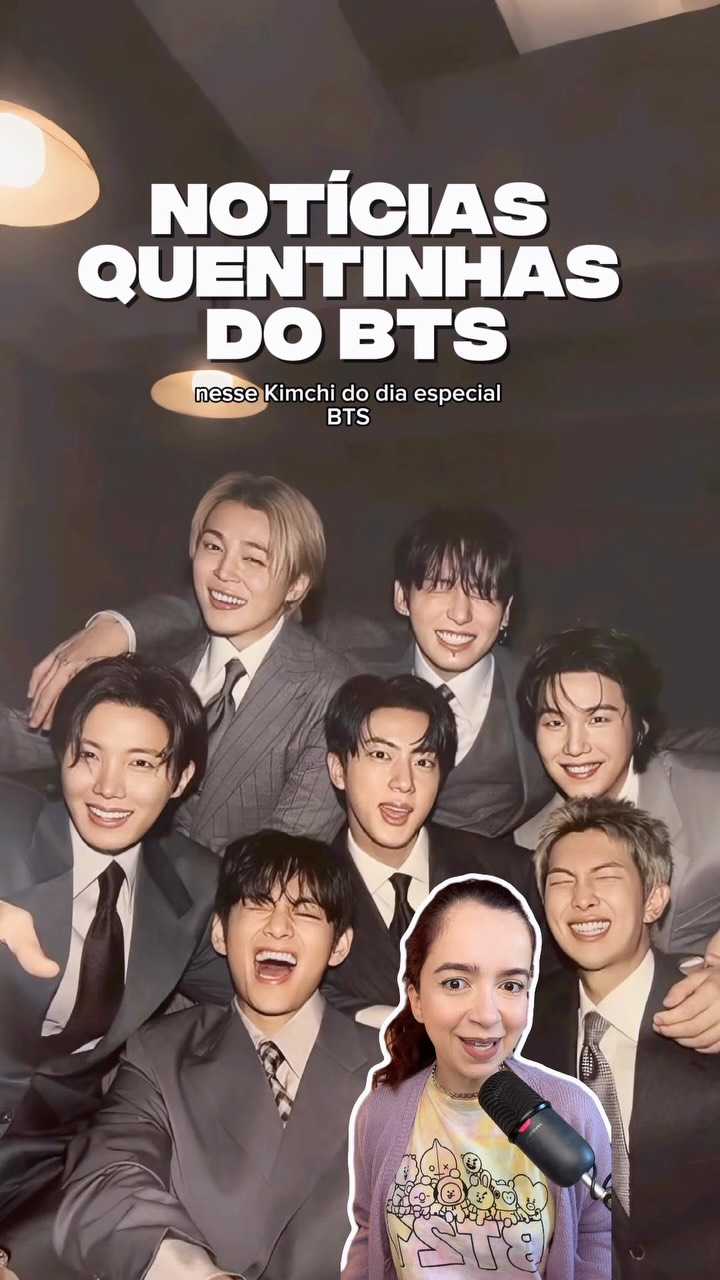 QUAL SUA MÚSICA FAVORITA DO BTS E QUAL MÚSICA VOCÊ QUER OUVIR NAS SURPRISES SONGS DO BRASIL? 

No vídeo de hoje tem as principais novidades do BTS: aniversário da ARMY, recorde dos shows da turnê ARIRANG em Londres, homenagem no British Museum, reconhecimento na Argentina, os momentos mais emocionantes da apresentação e as novas imagens misteriosas de LAMRON: The Reel.

E eu quero saber: qual foi a notícia que mais te deixou animado(a)?

#BTS #ARMY #BTSARIRANG #Bangtan #kpop