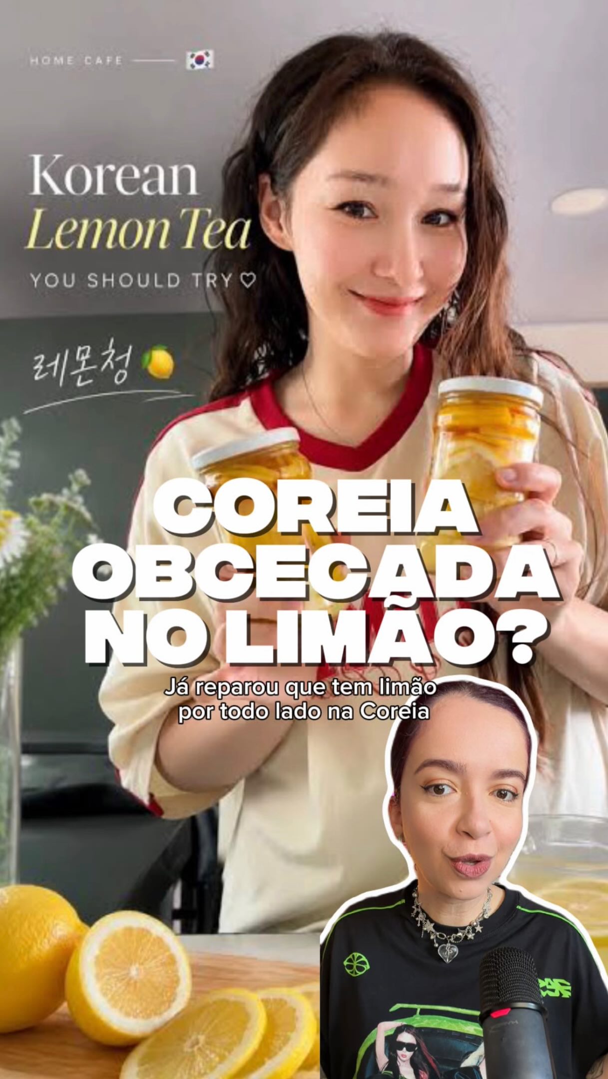 TANGERINA OU LIMONADA? Por que a Coreia do Sul está obcecada por limão?

O Lemon Core virou tendência no verão coreano de 2026 e está aparecendo no K-pop, na moda coreana e no K-beauty. O aespa lançou LEMONADE, o Hearts2Hearts veio com Lemon Tang e o amarelo-limão tomou conta dos looks e maquiagens.

E tem mais: o aespa vem ao Brasil em setembro

#LemonCore #aespa #Kpop #KBeauty #CoreiaDoSul